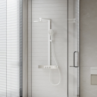 KOHLER (Special deal) Aparu 3 way thermostatic shower column สีขาวด้าน K-37963T-9-MWH