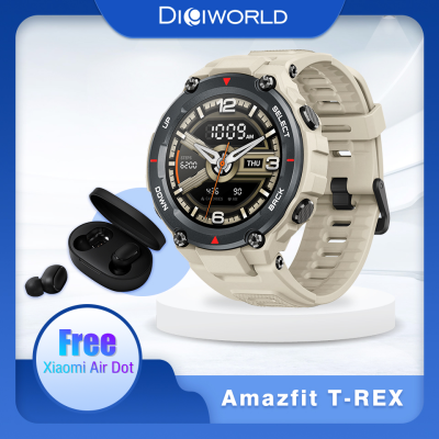 ดูภาพ Amazfit T-Rex นาฬิกาอัจฉิยะ แถมฟรี True Wireless Earbuds Basic 2 (รับประกันศูนย์ไทย1ปี) <br/>เพิ่มเติม Amazfit T-Rex นาฬิกาอัจฉิยะ แถมฟรี True Wireless Earbuds Basic 2 (รับประกันศูนย์ไทย1ปี)