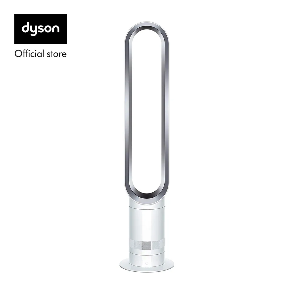 Dyson Cool™ AM07 White Silver Desk Fan พัดลม ตั้งพื้น ไดสัน สีขาว