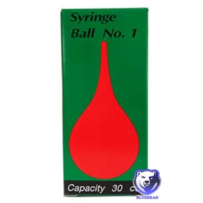 Syringe Ball ไซริงค์บอล ลูกยางแดง ใช้ดูดของเหลว เบอร์ 1
