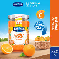 เบสท์ฟู้ดส์ แยม สเปรด เกรด A 340 กรัม Best Foods Jam Spread 340 g