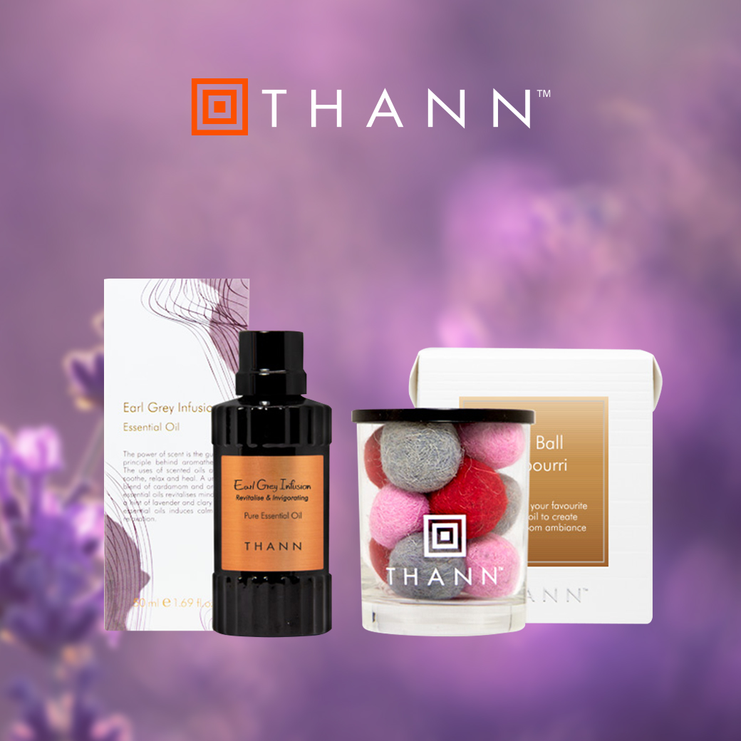 THANN Earl Grey Infusion Essential Oil 50 ml. Free Felt Ball Potpourri ฟื้นฟูสภาพจิตใจ แฝงความสงบผ่อนคลาย ราคา 2,050 บาท*ส่งฟรี