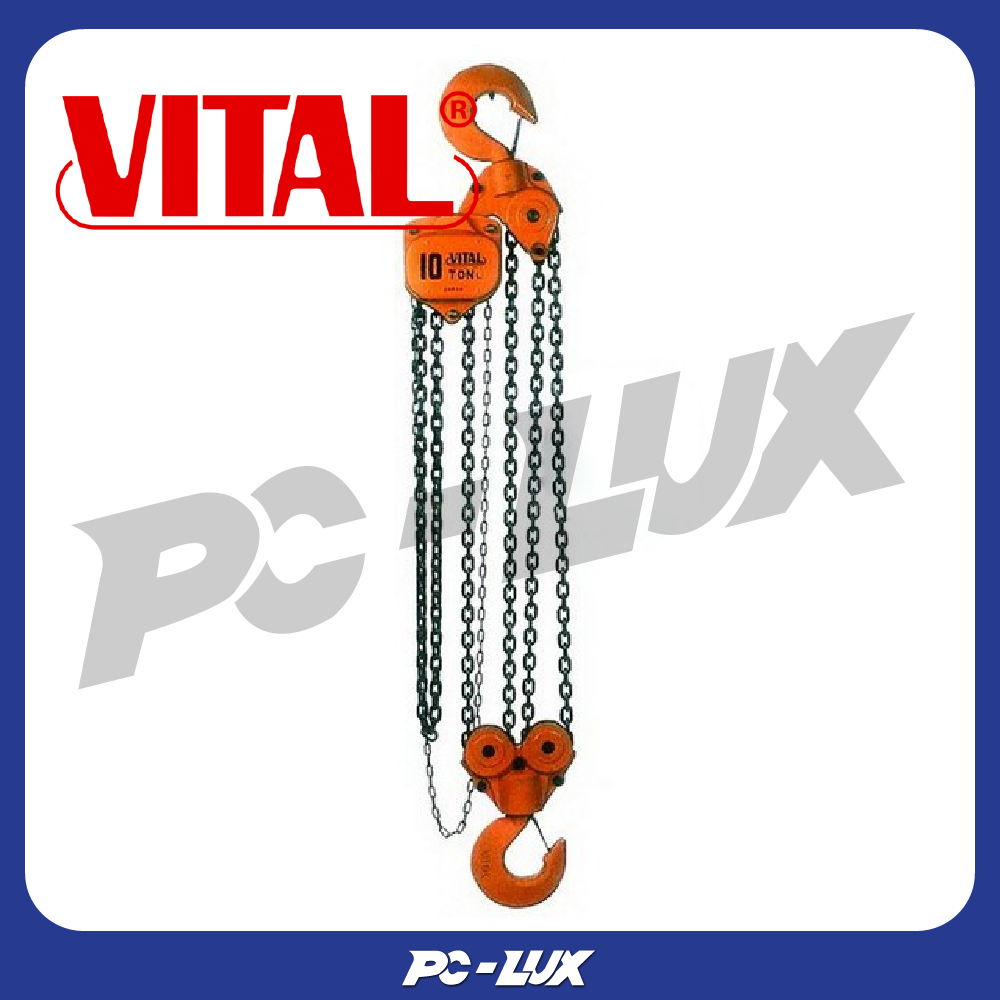 Vital Chain Pulley 10 Ton Model Vl5-90 ราคา 40,629 บาท*ส่งฟรี