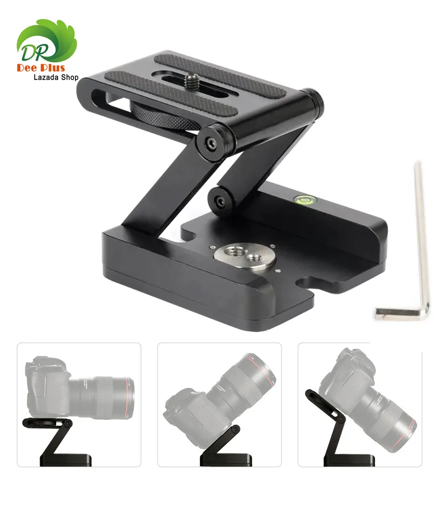 Camera Flex Tripod Z Pan Tilt Folding Tripod Bracket Head กล้อง Flex ขาตั้งกล้อง Z PAN TILT พับขาตั้งกล้องหัว