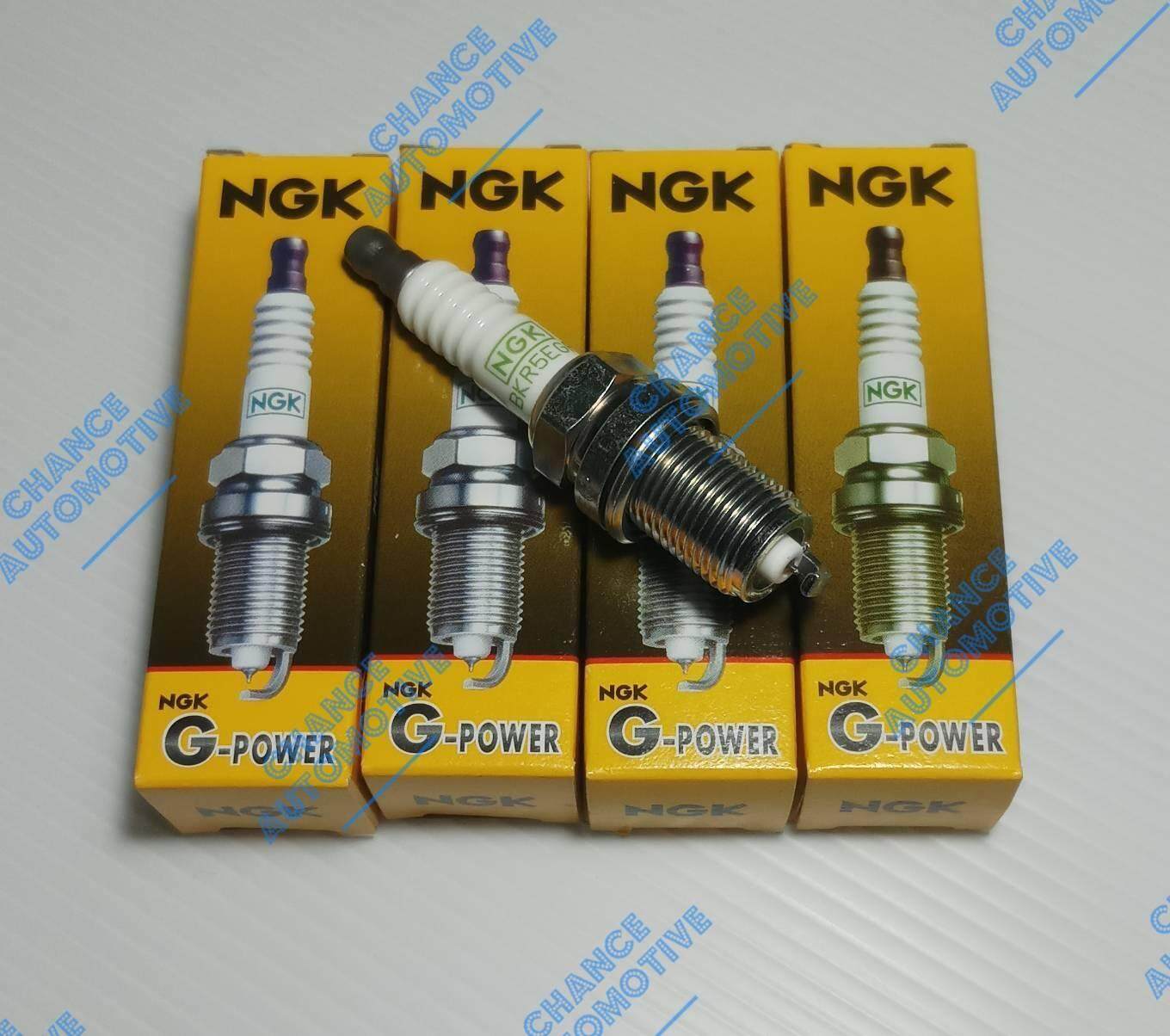NGK หัวเทียน BKR6EGP 7092 (G-Power Platinum) NGK แท้ 100% (1ชุด/ 4หัว)