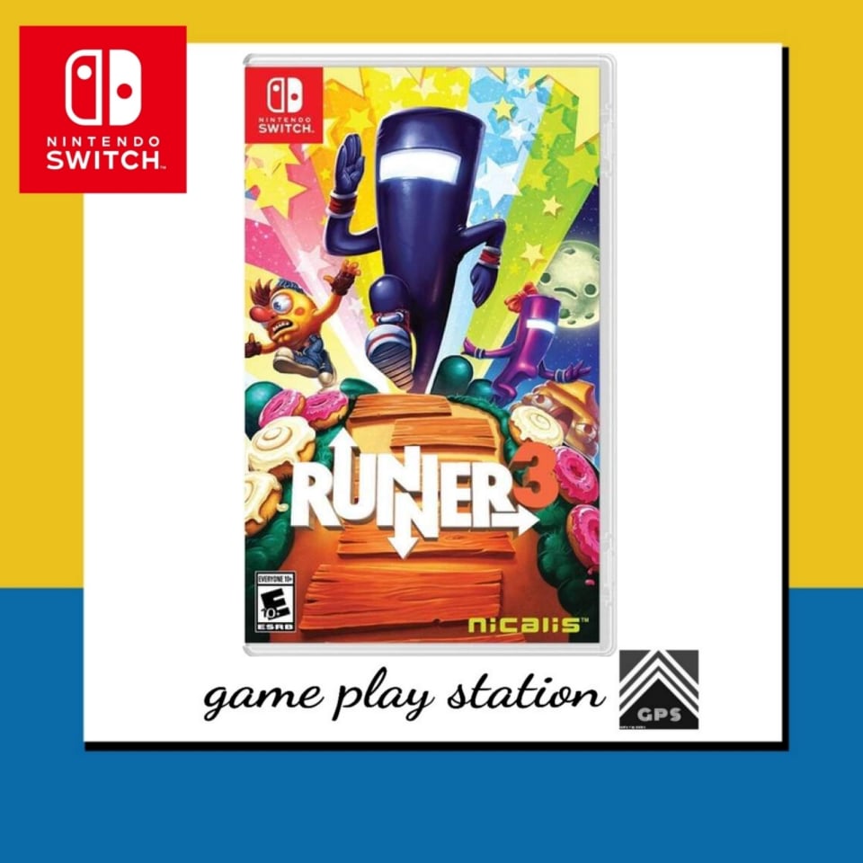 nintendo switch runner 3 ( english zone 1 ) ราคา 990 บาท*ส่งฟรี