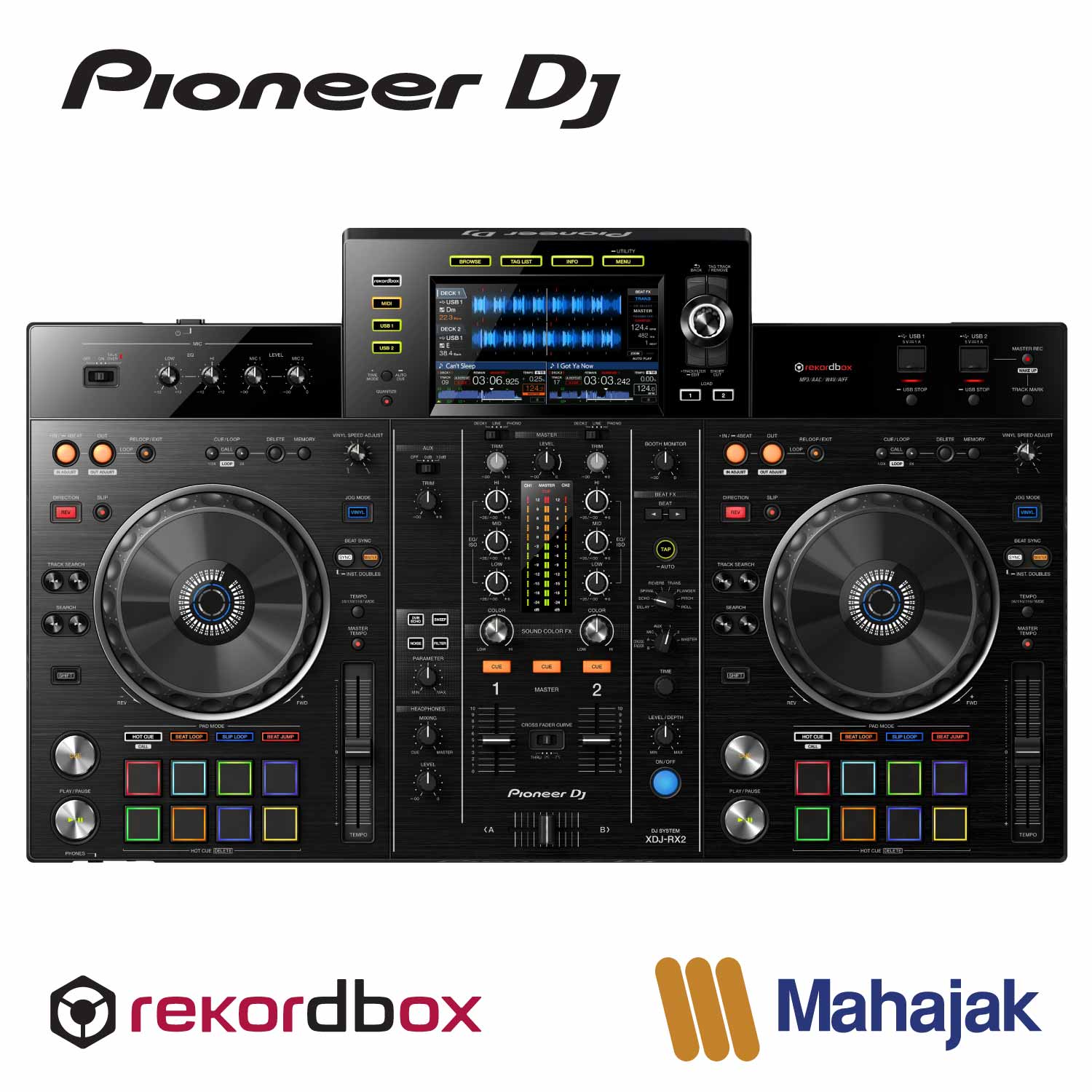 Pioneer DJ XDJ-RX2 | All-in-one DJ system for rekordbox