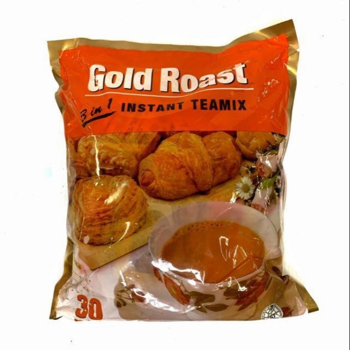 ชาสำเร็จรูป 3in1 ตราGold Roast ขนาด 20 กรัม บรรจุ 30 ซอง