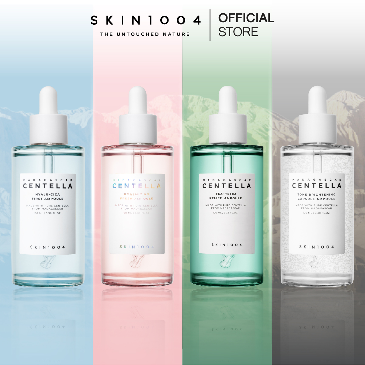 [Skin1004] Madagascar Centella Ampoule 100ml ราคา 1,608 บาท*ส่งฟรี