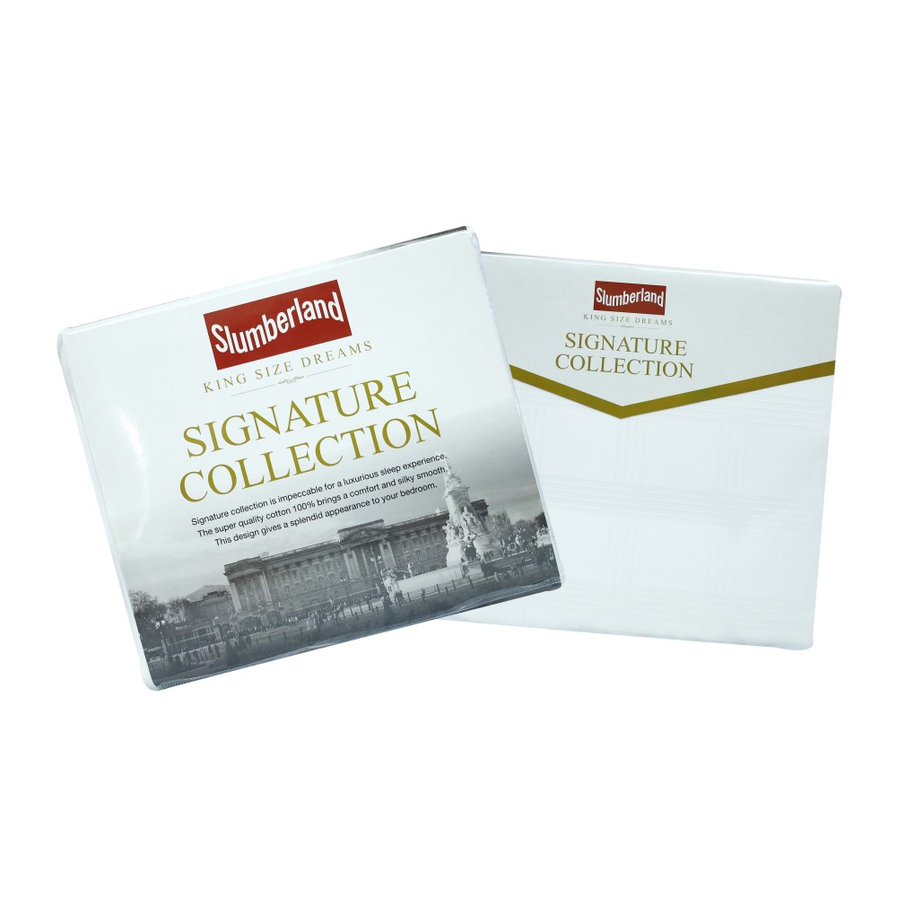 Slumberland เซ็ทผ้าปูที่นอน Cotton รุ่น PERLASO ราคา 1,990 บาท*ส่งฟรี