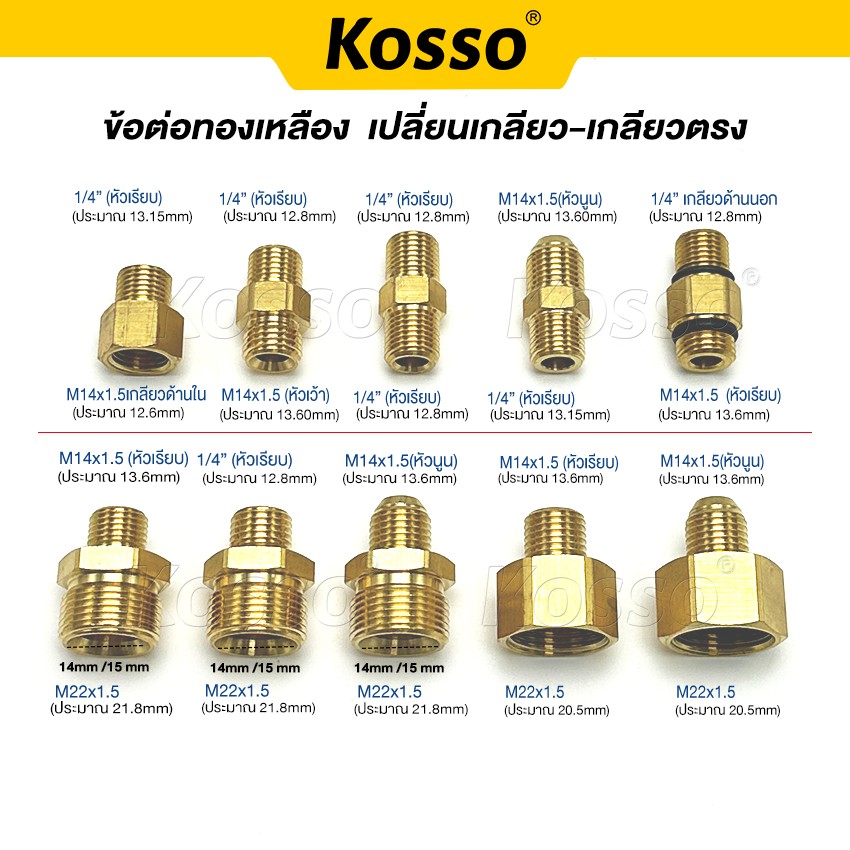 Kosso Brass Connector Change Thread High Pressure Water Spray Hose There Are Many Types to Choose From, Including Pressure Hoses, Pressure Pump Hoses, and High-Pressure Water Sprayer Hoses. Fxa 49-Cx High-Pressure Water Sprayer Hose ราคา 52 บาท*ส่งฟรี
