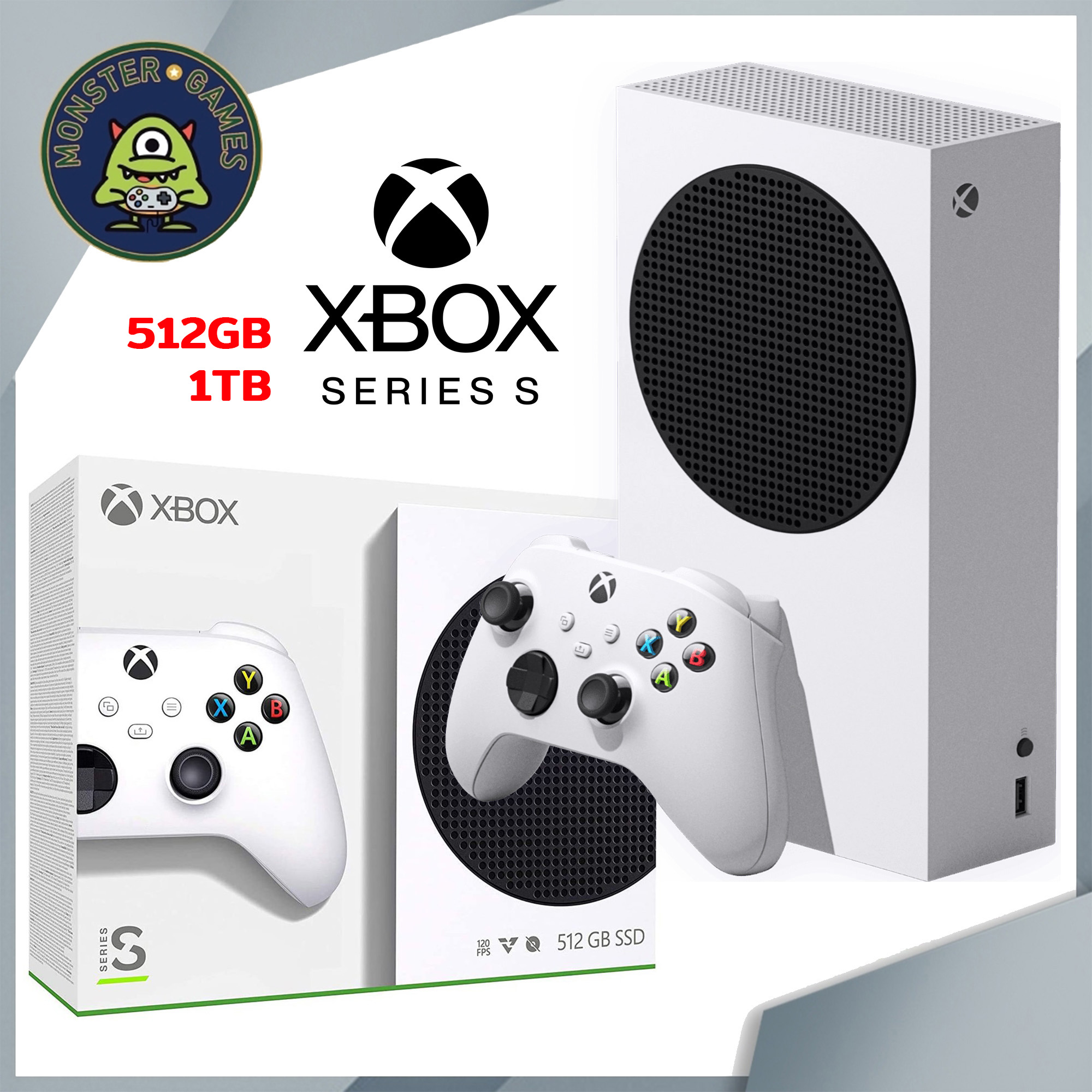 In Stock!! พร้อมส่ง!! Xbox Series S Console (เครื่อง Xbox Series S)(Xbox Console)(Xbox S Series Console) ราคา 13,790 บาท*ส่งฟรี