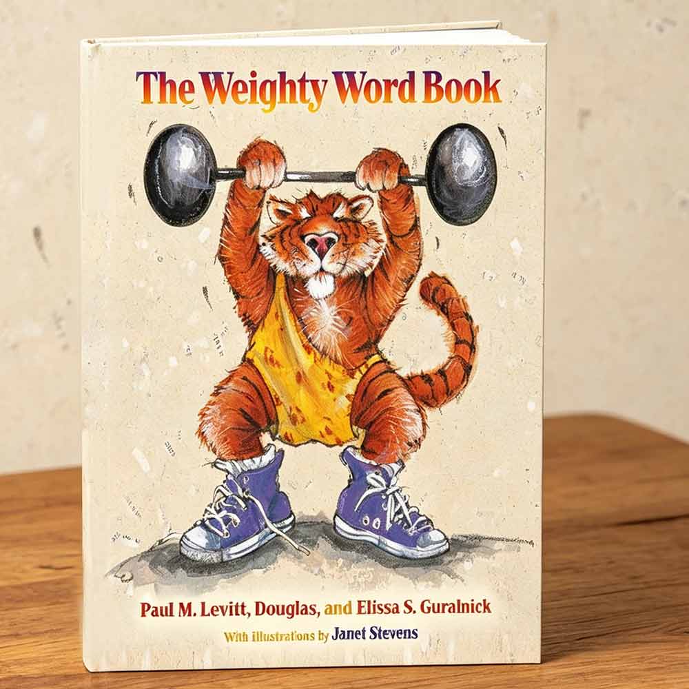 The Weighty Word Book หนังสือเรียนศัพท์ภาษาอังกฤษสำหรับเด็ก เรียนรู้ตัวอักษรจากเรื่องสั้นตลก อายุ5-12ปี