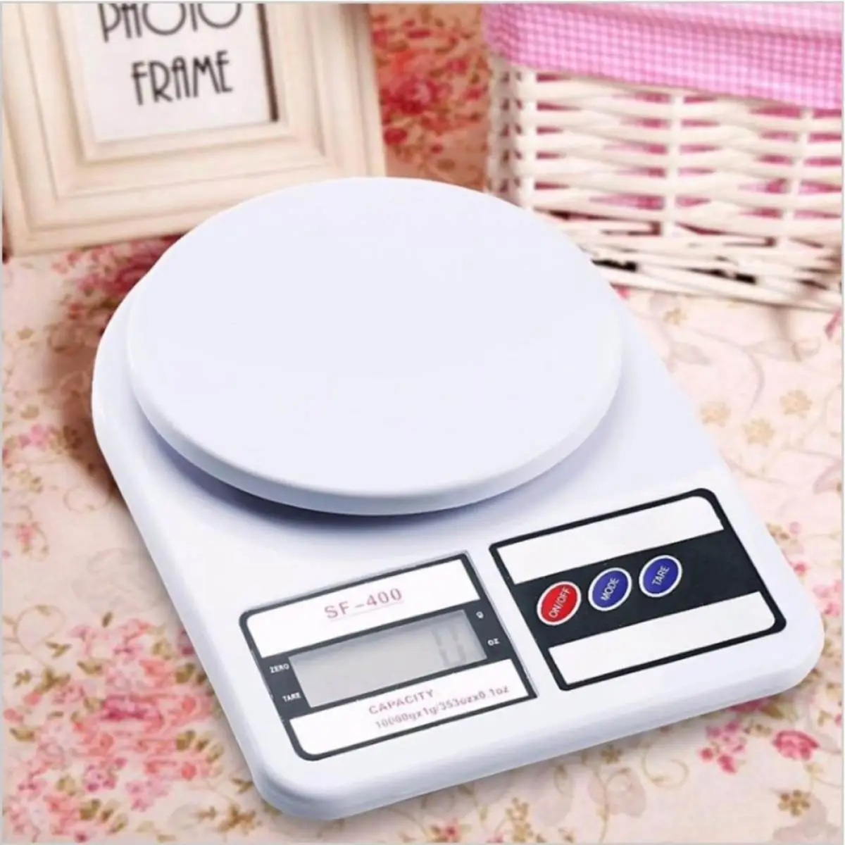 KitchenMarks เครื่องชั่งดิจิตอล0.1-10 กิโลกรัม ตาชั่งดิจิตอล เครื่องชั่งน้ำหนัก เครื่องชั่งในครัว เครื่องชั่งน้ำหนักดิจิตอล Electronic Kitchen Scale Max10Kg