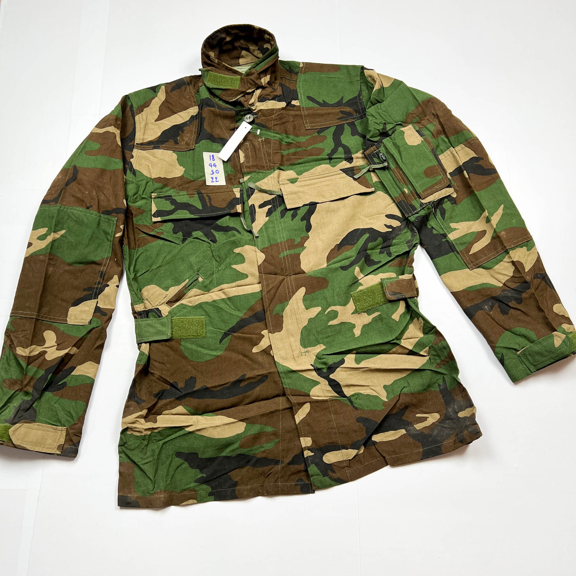 แจ็คเก็ตทหาร เสื้อนอแม็ก VINTAGE USGI WOODLAND BDU US MIL CLASS 1