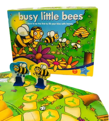 Busy Little Bees Board Game Collect Honey Fill Hive Learn Counting Color Matching Social Skills เกมผึ้งน้อยรวบรวมน้ำผึ้ง เรียนรู้การนับจับคู่สีทักษะทางสังคม