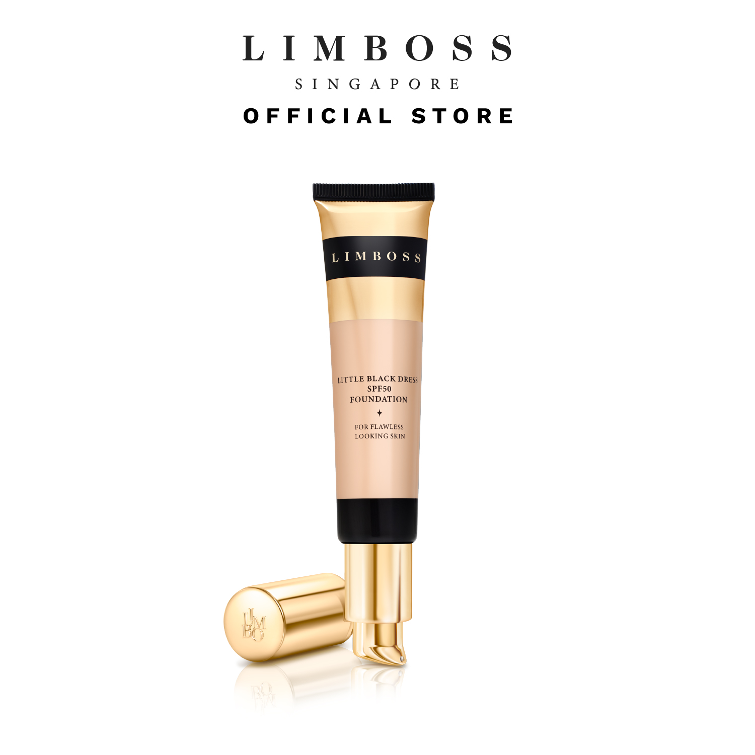 LIMBOSS Beauty - Little Black Dress Spf50 Foundation (Sunscreen Foundation, LIMBOSS) ราคา 2,415 บาท*ส่งฟรี