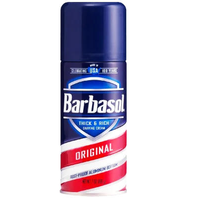 Barbasol Original Thick & Rich Shaving Cream 7oz.