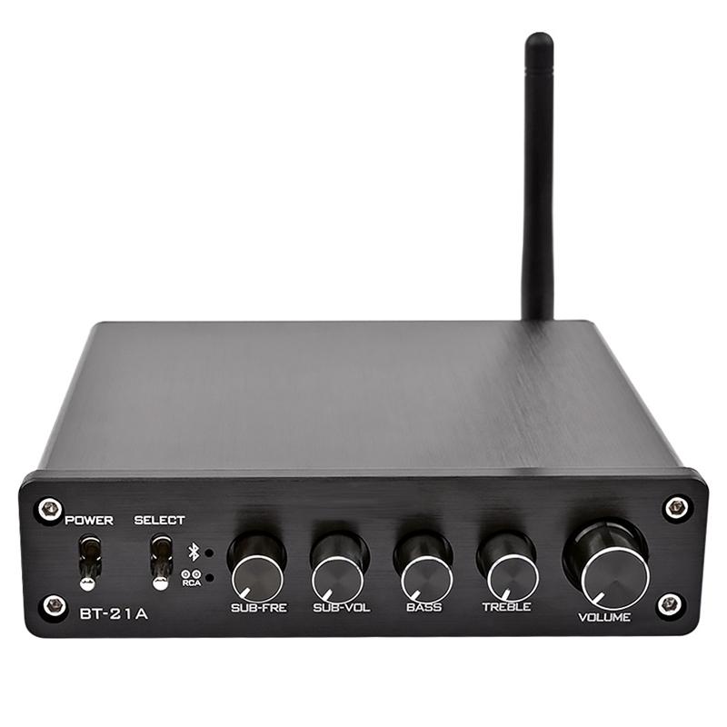 2.1 Channel 50W+50W+100W บลูธูท 4.0 Digital 200W เครื่องขยายเสียง แอมป์ขยายเสียง Amplifier for Subwoofer Hifi Sound System
