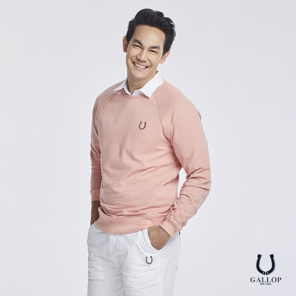 Gallop : SWEAT SHIRTS / เสื้อเสวตเตอร์สีชมพูโอรส / ราคาปรกติ 1190.-