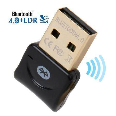 Healthy2You ตัวรับสัญญาณบลูทูธ 4.0 Mini USB Bluetooth V4.0 (สีดำ)