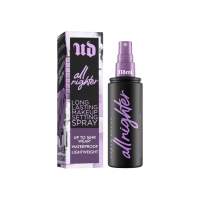 Urban Decay All Nighter Makeup Setting Spray Long-Lasting Fixing Spray for Face 118ml Waterproof Formula Temperature Control Smudge-Proof Wear Transfer-Resistant Vegan Formula Long-Lasting Wear