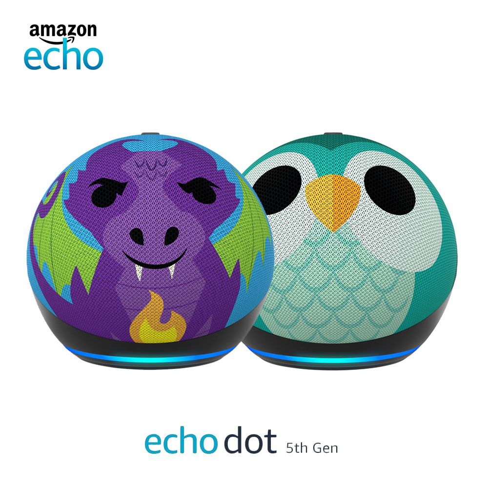 Amazon Echo Dot 5th Gen Smart Speaker for kids ลำโพงอัจฉริยะใช้งานผ่านคำสั่งเสียงและอุปกรณ์ไฟฟ้าในบ้าน By Mac Modern ราคา 3,490 บาท*ส่งฟรี