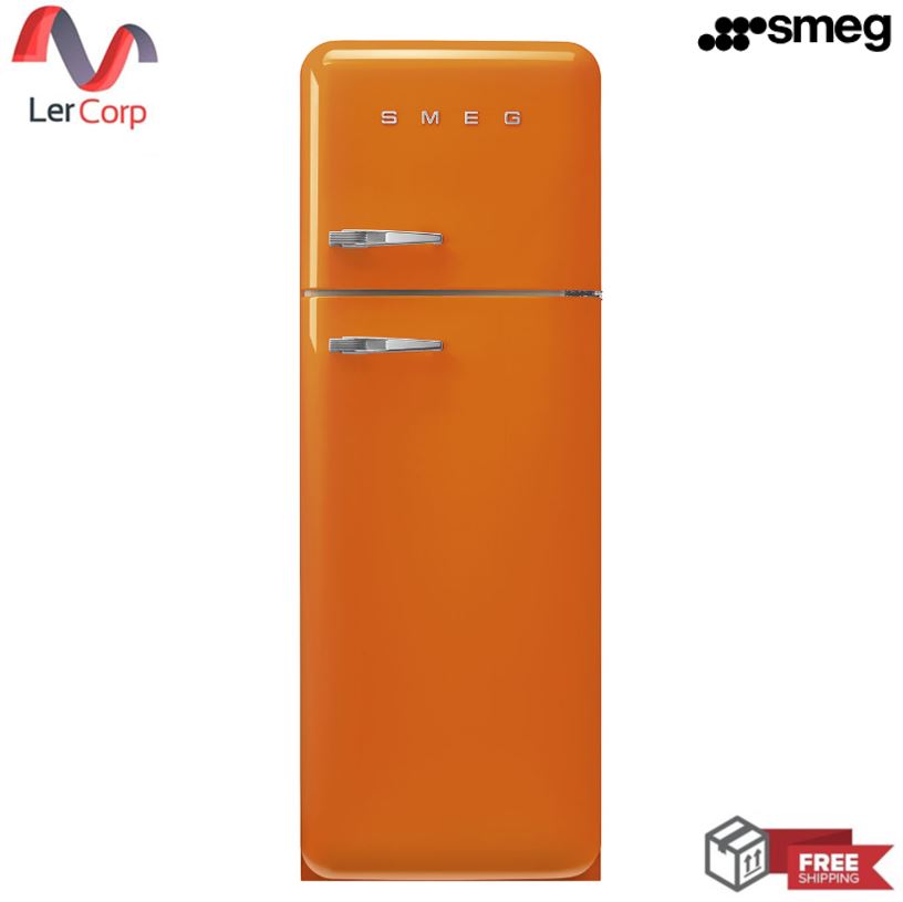 (Smeg) ตู้เย็น Smeg 50's retro รุ่น FAB30ROR5 สีส้ม ราคา 129,000 บาท*ส่งฟรี