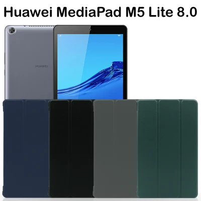 Use For Huawei MediaPad M5 Lite 8.0 Smart Case Foldable Cover Stand (8.0 )