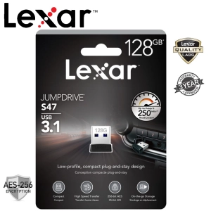สินค้า Lexar 128GB S47 JumpDrive USB3.1 (250MB/s)