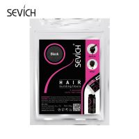 SEVICH Hair Building Fiber (Black) สำหรับผมบางหัวล้านไฟเบอร์ผมสีดำ
