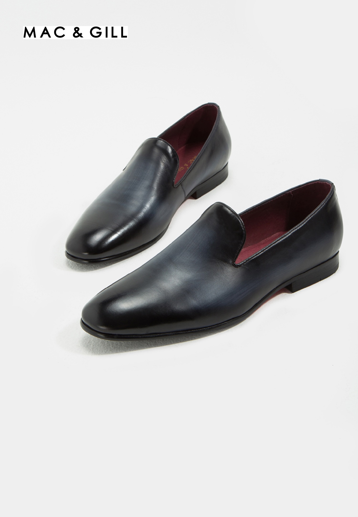 Mac&Gill Men Leather Loafer For everyday Wear รองเท้าผู้ชายหนังแท้แบบทำงานหนังหนังแท้ DANDELION LEATHER SLIP-ON SHOES MAC AND GILL ราคา 6,990 บาท*ส่งฟรี