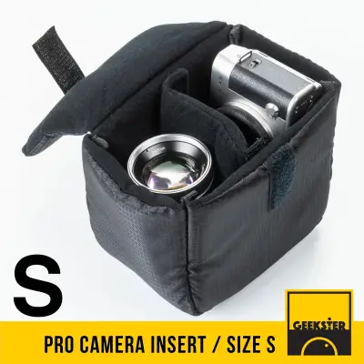 Pro Insert ผ้ากันน้ำ กันกระแทก กระเป๋ากล้อง ( Camera Insert ) ( กันน้ำ ) ( Lens Insert ) ( กระเป๋าเลนส์ ) ( Geekster )