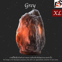 QC SIZE M/L/XL โคมเกลือ หิมาลายันแท้ ฐานไม้แท้ 4 - 16 kg