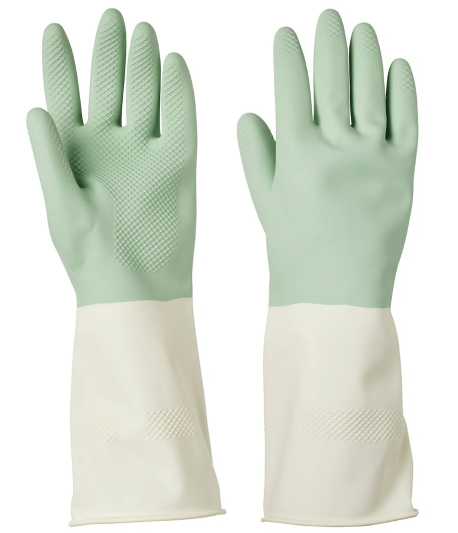 IKEA ถุงมือทำความสะอาด ถุงมือยางธรรมชาติ (Natural Latex Gloves 100%)