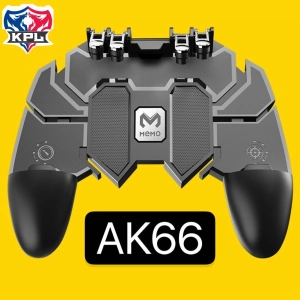 สินค้า AK66 ใหม่ล่าสุด ด้ามจับ PUBG พร้อมปุ่มยิง PUBG / Free Fire จอยเกม จอยเกมส์ จอยเกมส์มือถือ จอยเกมส์ pubg ฟีฟาย Mobile GAMEPAD Mobile Joystick Game Controller Gamepad Trigger จอยกินไก่