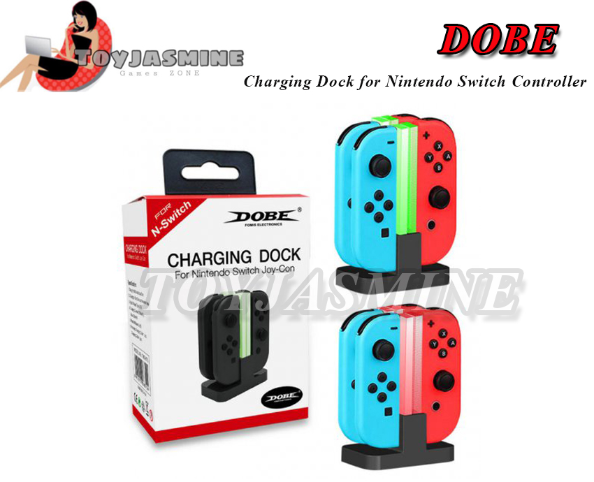 พร้อมส่ง!! แท่นชาร์จ DOBE Charging Dock for Nintendo Switch Controller -- มีบริการเก็บบเงินปลายทาง