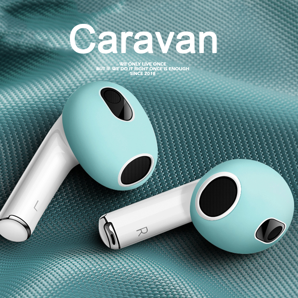 9# Caravan Crew Non-slip Silicone Case For Air pods Pro ปลอกหูฟังกันลื่น ราคา 25 บาท*ส่งฟรี