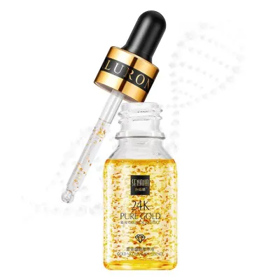 เซรั่มทองคำเพียวโกลด์ 15ml. SENANA 24K PURE GOLD ESSENCE 15ml. หน้าขาวเนียนกระจ่างใส ผิวกระชับ