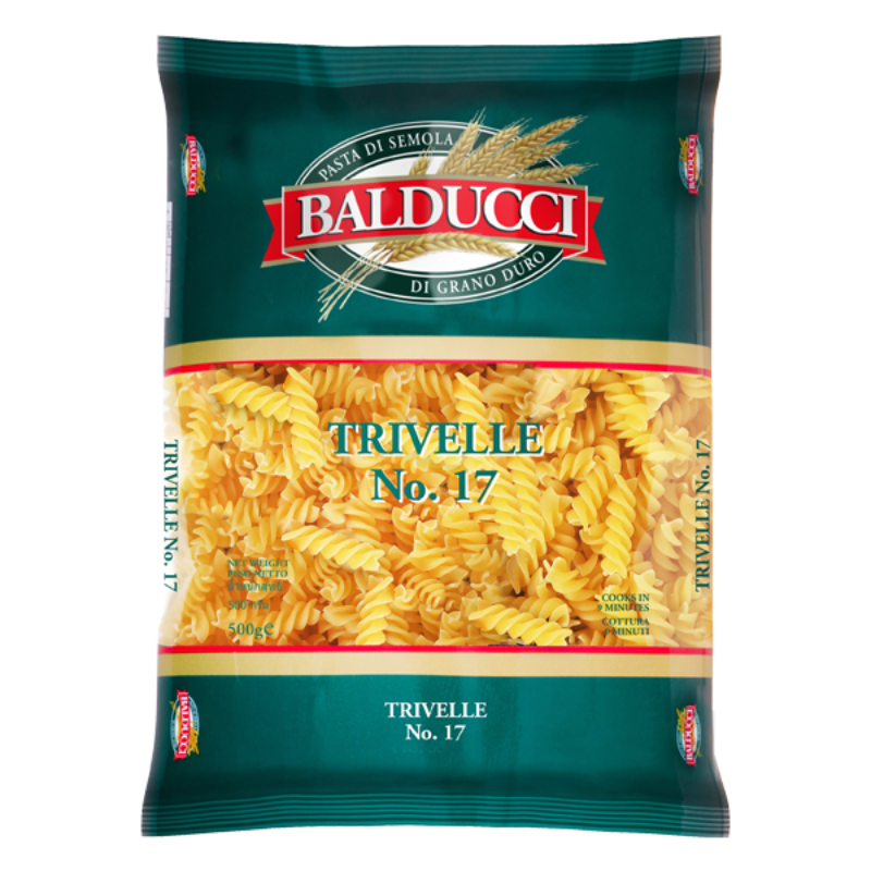 Trivelle No.17 Pasta 500g Balducci brand ราคา 71 บาท*ส่งฟรี