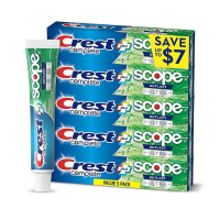นำเข้า USA  ยาสีฟัน Crest Complete + Scope Outlast Ultra Toothpaste 6.3 oz.