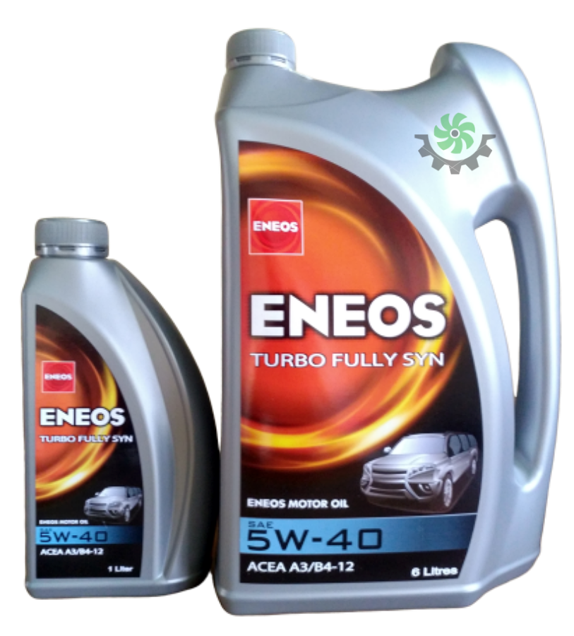 ENEOSน้ำมันเครื่องดีเซล, 5w-40, Fully Synthetics, ACEA A3/B4-12, SAE 5W-40, สังเคราะห์แท้ 100% น้ำมันเครื่องยนต์ดีเซล จำนวน 6+1ลิตร