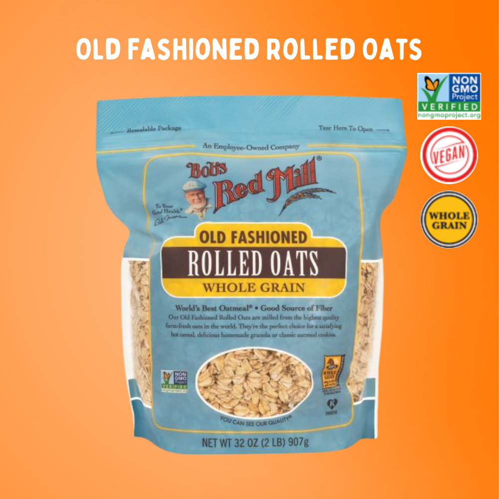 Bob's Red Mill Old Fashioned Rolled Oat | บ็อบส์เรดมิล ข้าวโอ๊ต 907g | Sunshine Market ราคา 341 บาท*ส่งฟรี