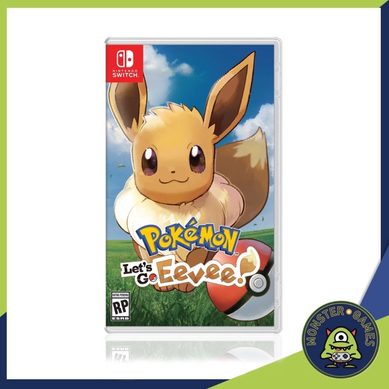 ภาพหน้าปกสินค้าPokemon Lets Go Eevee Nintendo Switch Game แผ่นแท้มือ1   (Pokemon Let Go Eevee Switch)(Pokemon Switch)(Pokemon Eevee switch)
