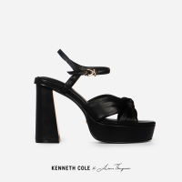 KENNETH COLE x ANNE THONGPRASOM รองเท้าส้นสูงผู้หญิงรุ่น AURORA PLATFORM Jet Black สีดำ ( HEL - KF85207LE-001 )