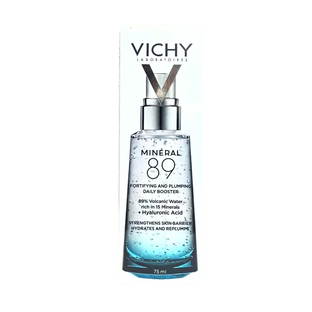 Vichy Mineral 89 - Skin Fortifying Daily Booster 75ML วิชี่ มิเนอรัล 89 75มล.พรีเซรั่มน้ำแร่เข้มข้น ราคา 1,615 บาท*ส่งฟรี