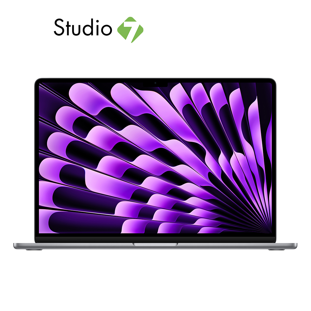 Apple MacBook Air 15 : M3 chip 8C CPU/10C GPU/16GB/512GB (2024) by Studio 7 ราคา 61,900 บาท*ส่งฟรี
