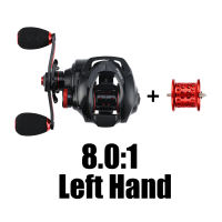SeaKnight Brand SLARDAR Series 7.0:1 8.0:1 รอกตกปลาเบทคาสติ้ง ระบบเบรกแม่เหล็ก 190g คาร์บอนไฟเบอร์ 18LB