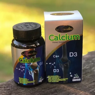 Auswelllife Liquid Calcium Plus Vitamin D3 100% Natural