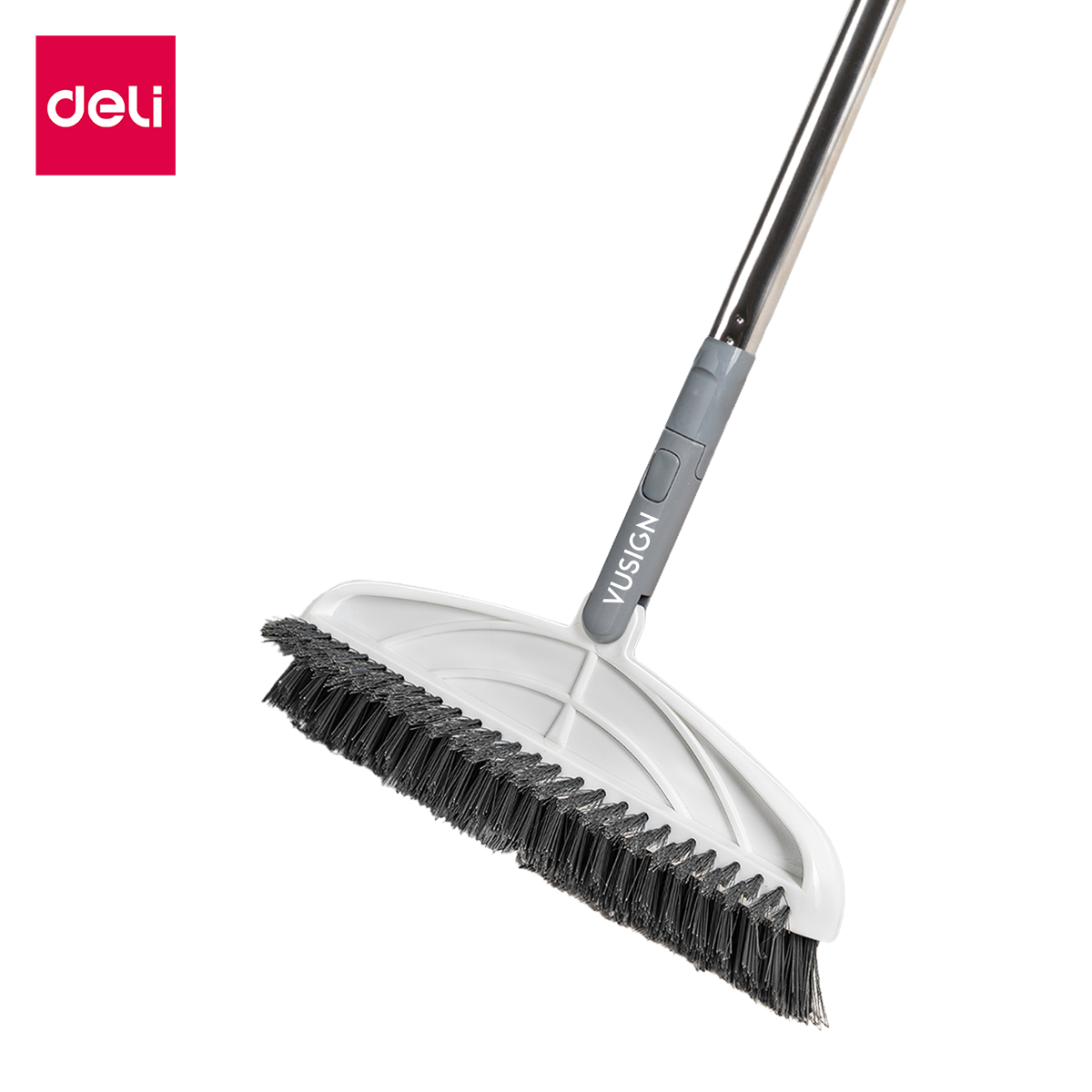 Deli แปรงขัดพื้นแบบ 2in1 ที่ขัดห้องน้ำ ใช้ได้หลากหลาย เข้าถึงทุกซอกมุม ใช้งานง่าย Floor brush ราคา 95 บาท*ส่งฟรี